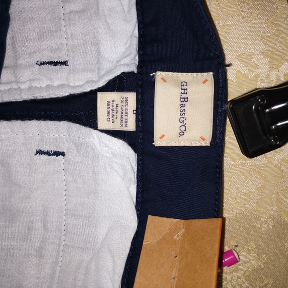 GH Bass Straight Leg Pant Size 0 Blue - Picture 5 of 5